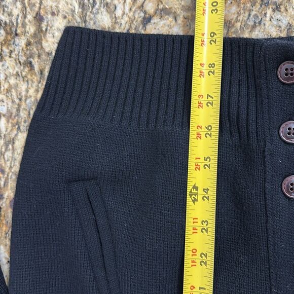 Tulliano Men's Wool Black Button-Up Cardigan Sweater Size L - Picture 11 of 11